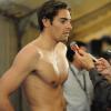 Camille Lacourt a connu une belle frayeur avant de toucher sa médaille d'argent aux Mondiaux en petit bassin de Dubaï, le 16 décembre 2010 !