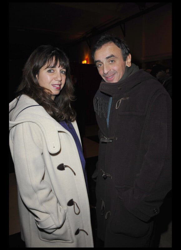 Eric Zemmour à la générale du spectacle Enfin sur scène ?, de Gaspard Proust, le 16 décembre 2010.