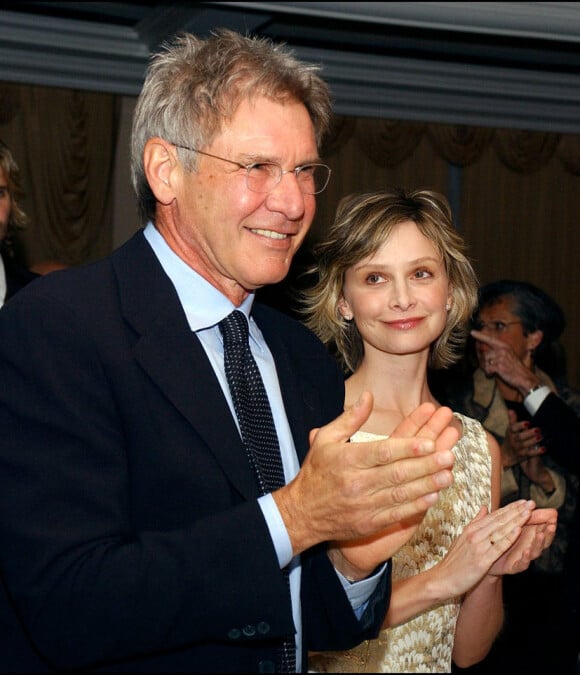 Harrison Ford et Calista Flockhart en février 2004
