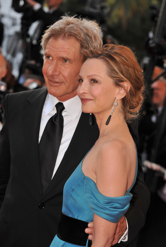 Harrison Ford et Calista Flockhart lors du festival de Cannes en mai 2008