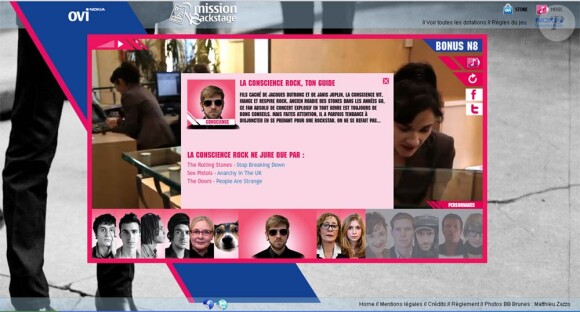 Les BB Brunes se prêtent à une campagne interactive pour Nokia, Mission Backstage, sous forme d'une course poursuite interactive palpitante.