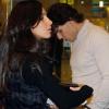 Rafael Nadal et sa bien-aimée Xisca, à leur arrivée à l'aéroport de Palma de Majorque, le 29 décembre 2010.