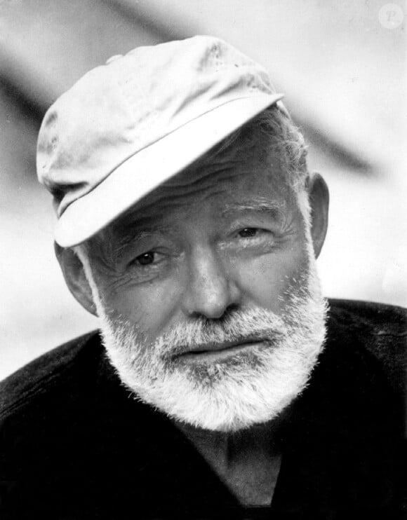 Ernest Hemingway photographié en Espagne en 1959
 