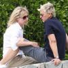 Ellen DeGeneres et sa femme Portia de Rossi à Saint-Barth (30 décembre 2010)