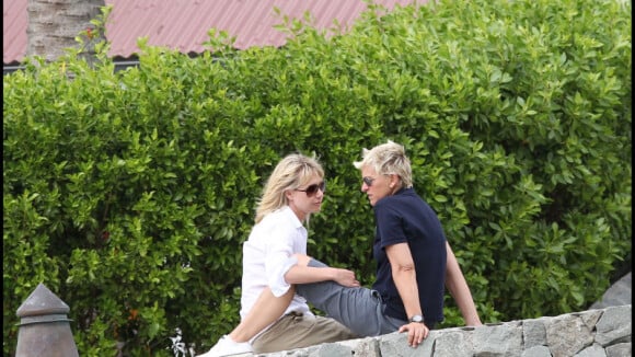 Ellen DeGeneres et Portia de Rossi vous présentent leur album de vacances !