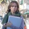 Jennifer Love Hewitt aborde une triste mine, seule, dans les rues de Los Angeles le 12 janvier dernier.