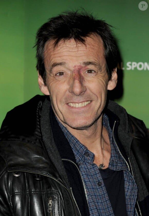 Jean-Luc Reichmann à Bercy, pour assister au spectacle Saltimbanco, le 13 janvier 2011.