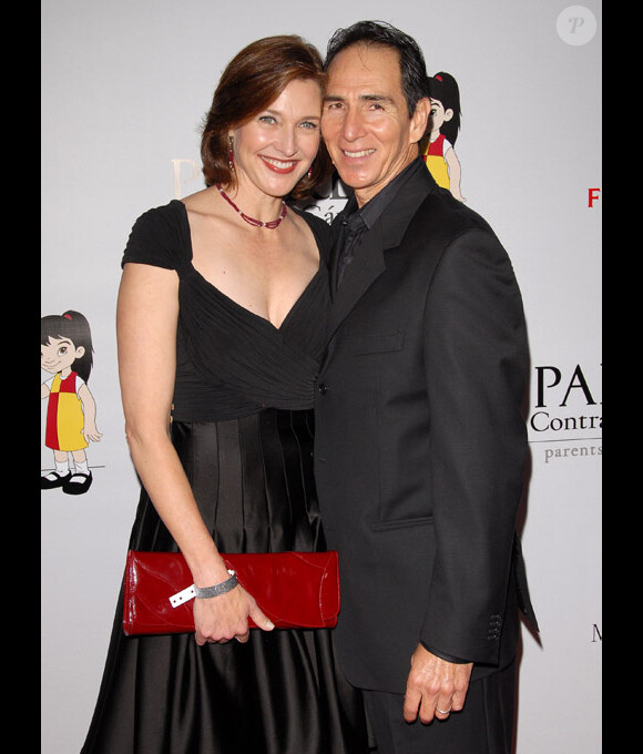 Brenda Strong et son mari Tom Henri à Los Angeles en octobre 2007