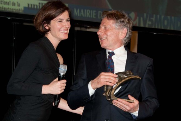 Prix Lumières 2010, le 14 janvier à Paris : Roman Polanski et Irène Jacob