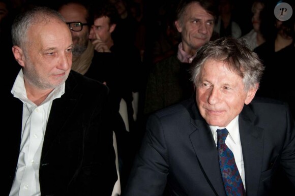 Prix Lumières 2010, le 14 janvier à Paris : Roman Polanski et François Berléand