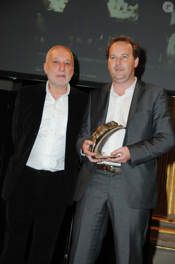 Prix Lumières 2010, le 14 janvier à Paris : François Berléand et Xavier Beauvois