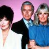 John Forsythe, Linda Evans et Joan Collins dans Dynastie, 1981