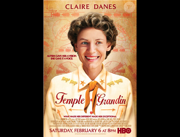 Temple Grandin avec Claire Danes, une oeuvre nommée aux Golden Globes le 16 janvier 2011