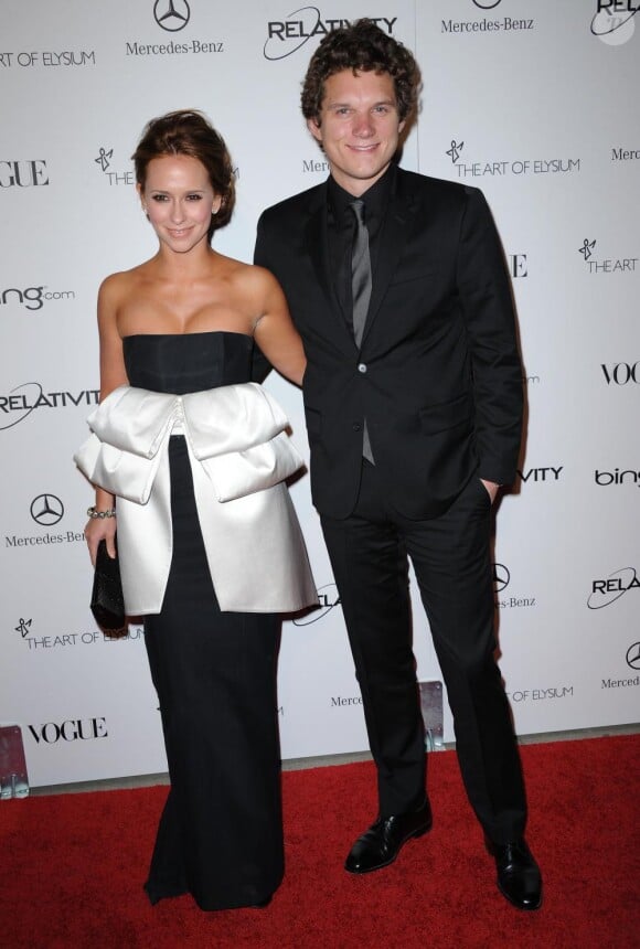 Jennifer Love Hewitt et son compagnon Alex Beh à Los Angeles, le 15 janvier 2011.