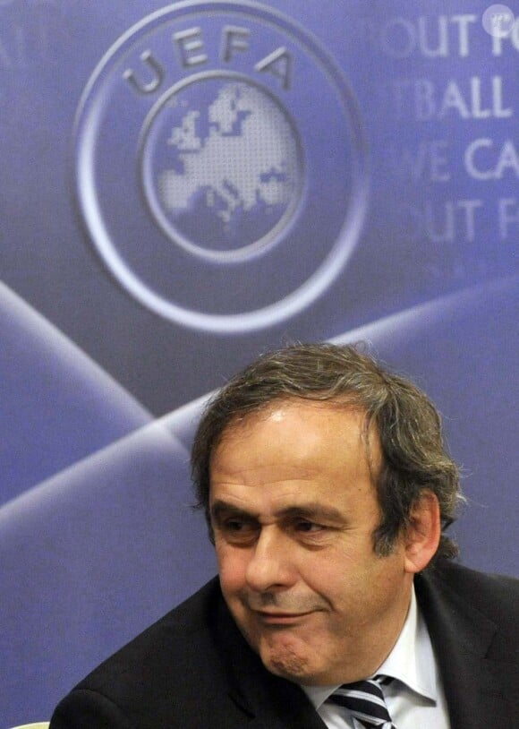 Michel Platini, Prague, 10 décembre 2010