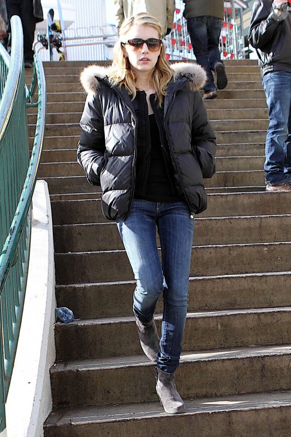 Emma Roberts à l'occasion du Festival de Sundance, à Park City, le 24 janvier 2011.