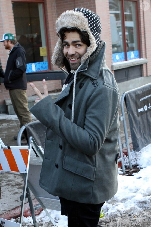 Adrian Grenier à l'occasion du Festival de Sundance, à Park City, le 24 janvier 2011.