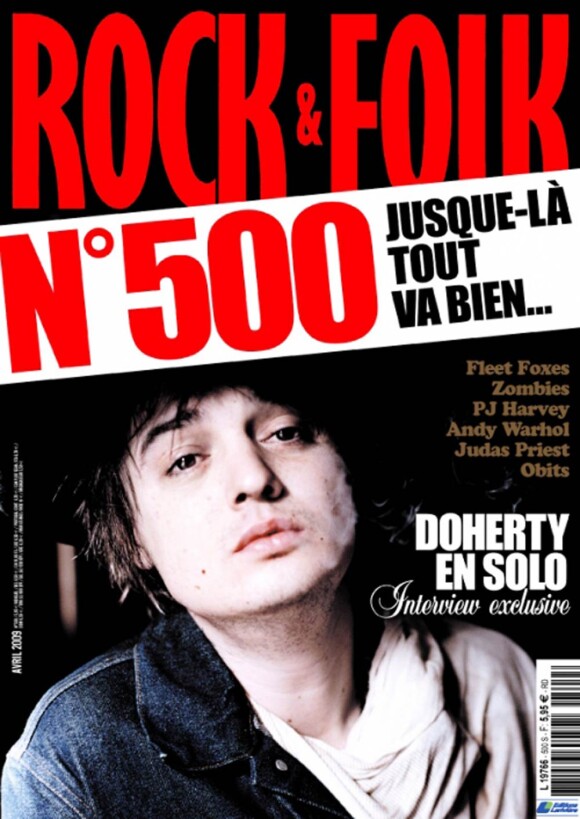 Rock & Folk (photo : le numéro 500, en avril 2009) a perdu l'une de ses légendes. En réalité, Daniel Vermeille, décédé le 23 janvier 2011 dans un parking de Sète, s'était perdu il y a longtemps...