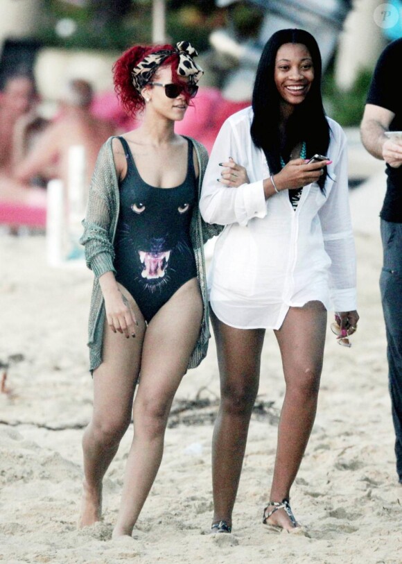 Rihanna et son assistante Melissa