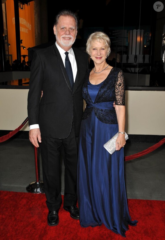 Taylor Hackford et Helen Mirren à la soirée organisée après la cérémonie des Director's Guild Awards à Los Angeles, le 29 janvier 2011.