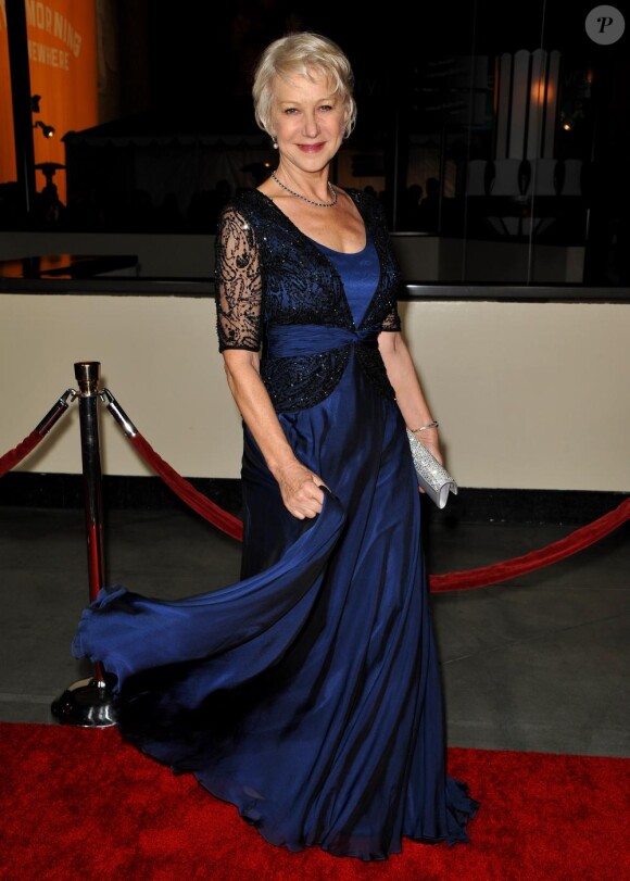 Helen Mirren à la soirée organisée après la cérémonie des Director's Guild Awards à Los Angeles, le 29 janvier 2011.