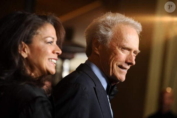 Clint Eastwood et sa femme Dina à la soirée organisée après la cérémonie des Director's Guild Awards à Los Angeles, le 29 janvier 2011.