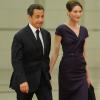 Carla Bruni et Nicolas Sarkozy en Chine, le 30 avril 2010.