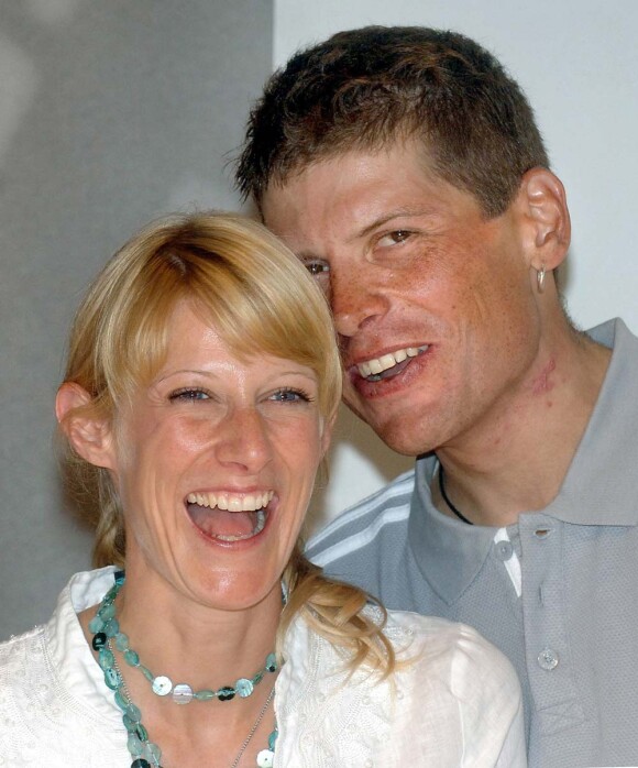 Jan Ullrich et son épouse Sara Steinhauser, 2005