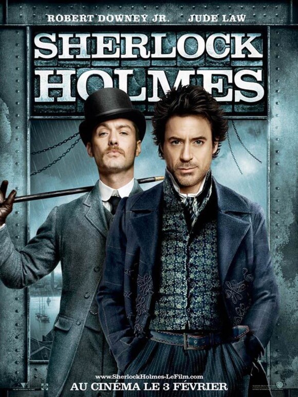 L'affiche du premier Sherlock Holmes, sorti en 2010.