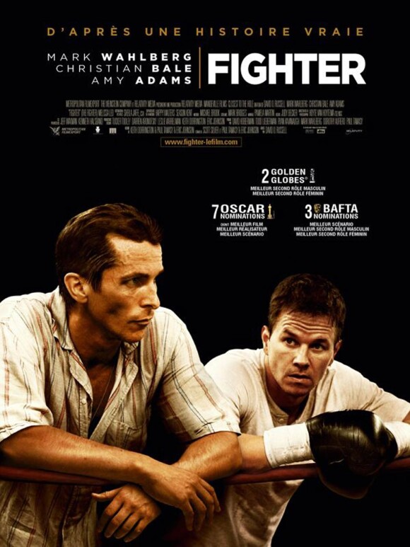 L'affiche originale de The Fighter, nominé à l'Oscar du meilleur film lors de la cérémonie des Oscars, qui se tiendra le 27 février 2011.