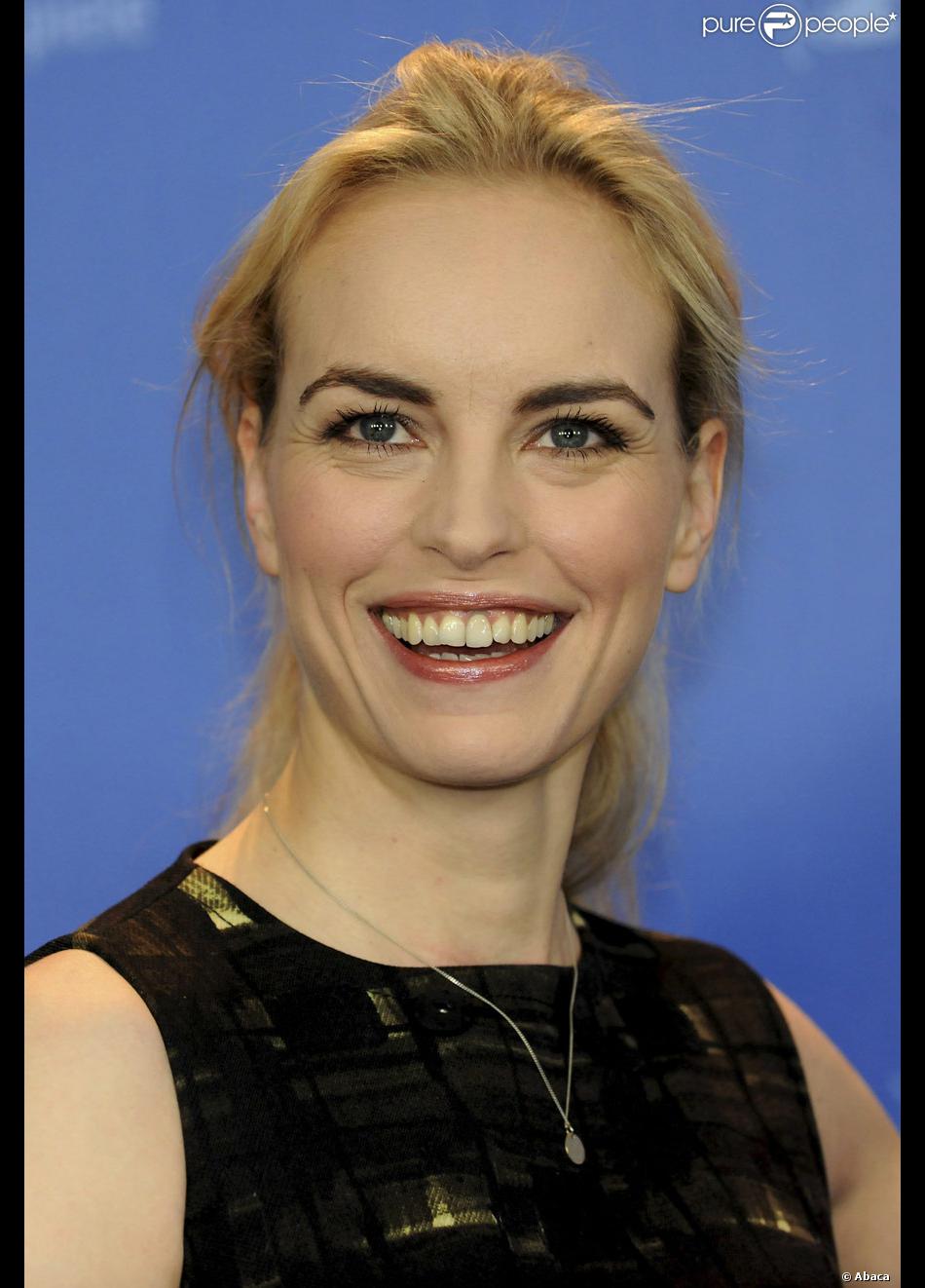 Nina Hoss lors du premier jour du festival de Berlin le 10 ...