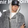 Chris Brown à la soirée RETNA à New York, le 10 février 2011