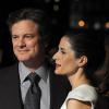 Colin Firth et sa bien-aimée Livia, lors des London Film Critics Circle Awards le 10 février 2011