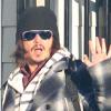 Johnny Depp, Los Angeles, février 2011