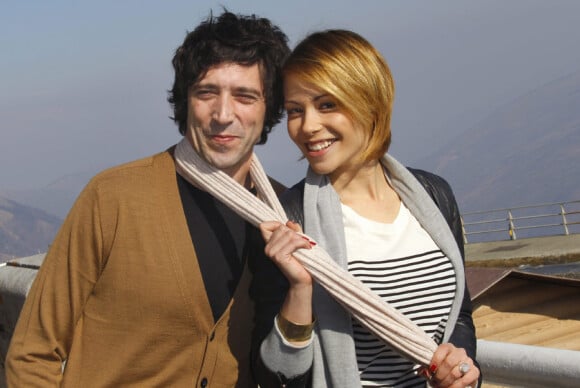 Johanna et Gaspard de Plus Belle La Vie, lors du Festival de Luchon, le 12 février 2011