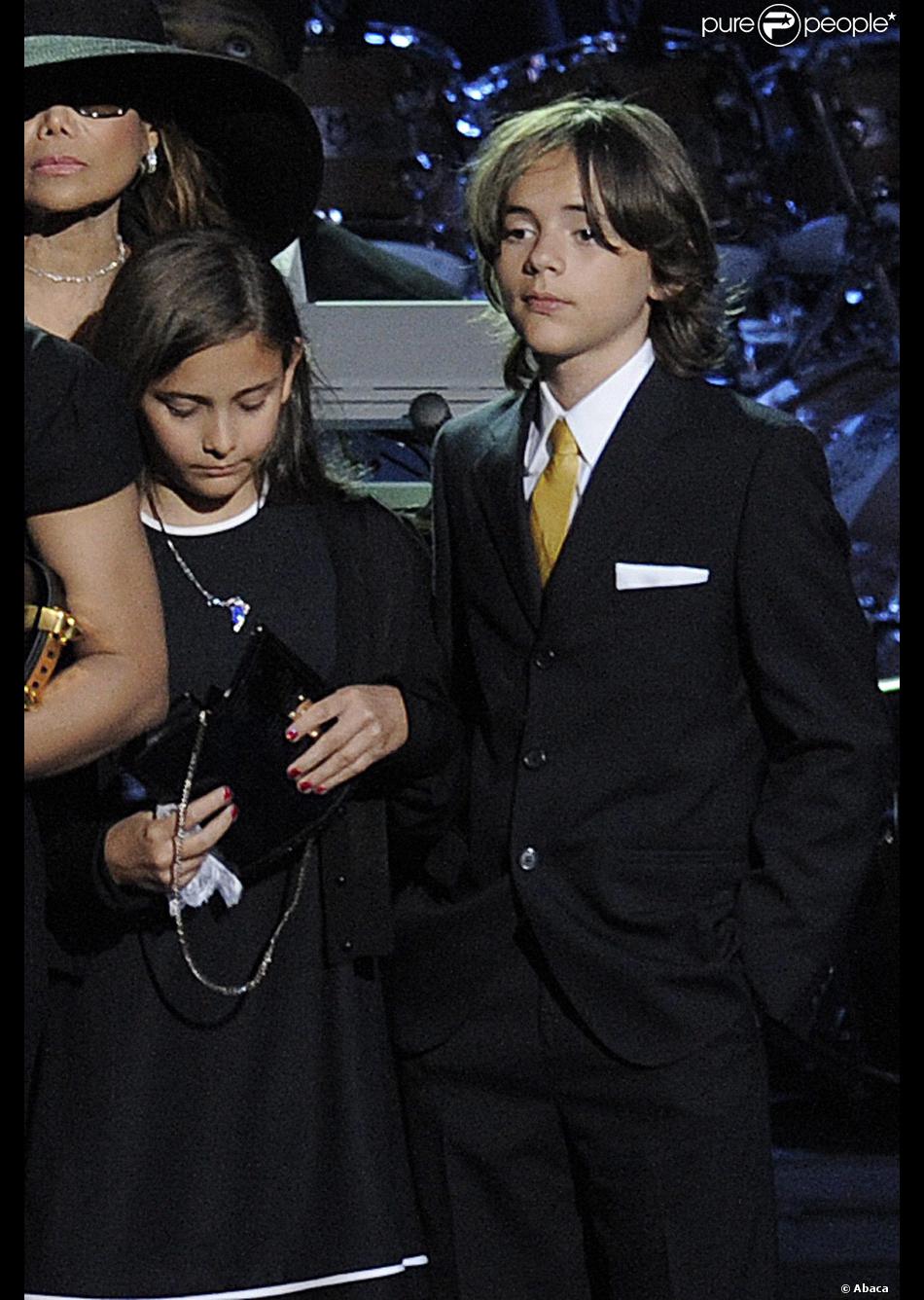Prince Michael Jackson Jr. et sa soeur Paris lors de l ...