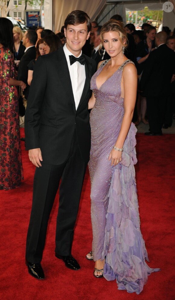 Ivanka Trump et son mari Jared Kushner à New York, le 3 mai 2010.