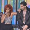 Rihanna et Drake lors du show avant les All-Star game 2011 le 200 février 2011