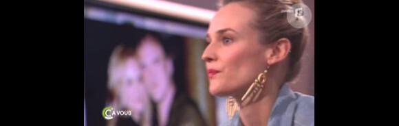Diane Kruger annonce qu'elle remettra le César d'honneur à Quentin Tarantino dans C a vous sur France 5