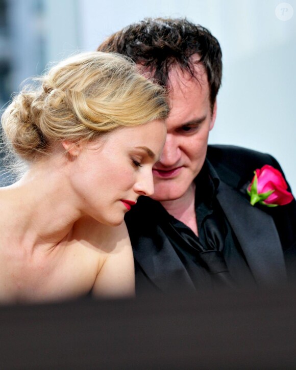 Diane Kruger et Quentin Tarantino