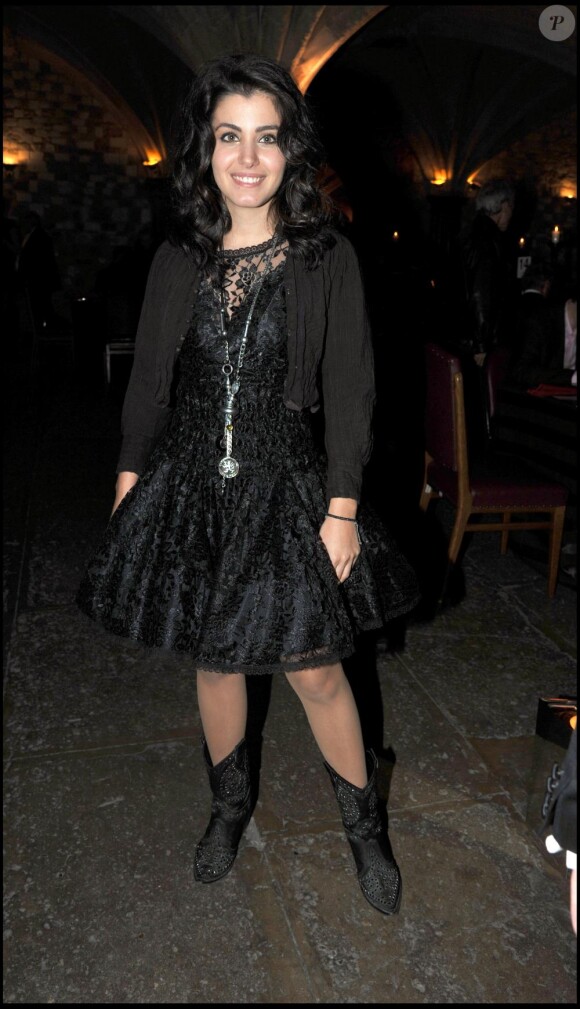 Katie Melua au concert de charité City Rock, à Londres, le 23 février 2011