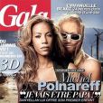 Michel Polnareff et Danyellah, au temps de l'union, en couverture de Gala - septembre 2010 