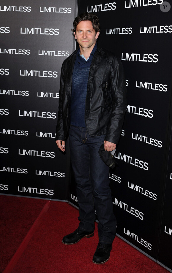Bradley Cooper lors de l'avant-première du film Limitless à Los Angeles le 3 mars 2011