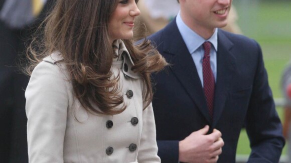 Le prince William et Kate Middleton en visite sous très haute tension !
