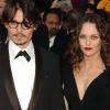 Vanessa Paradis et Johnny Depp lors des Oscars en 2008