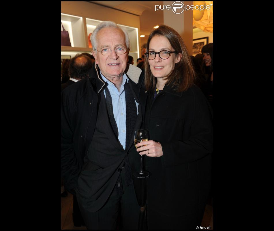 Philippe Labro lors de la soirée Gérard Darel le 9 mars 2011 à Paris Purepeople