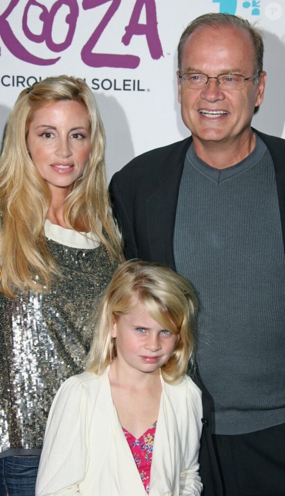 Kelsey Grammer, sa fille Mason et sa nouvelle femme Katye Walsh, le 3 mars 2011 à New York