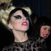 Lady Gaga, défilé Thierry Mugler à Paris, le 2 mars 2011