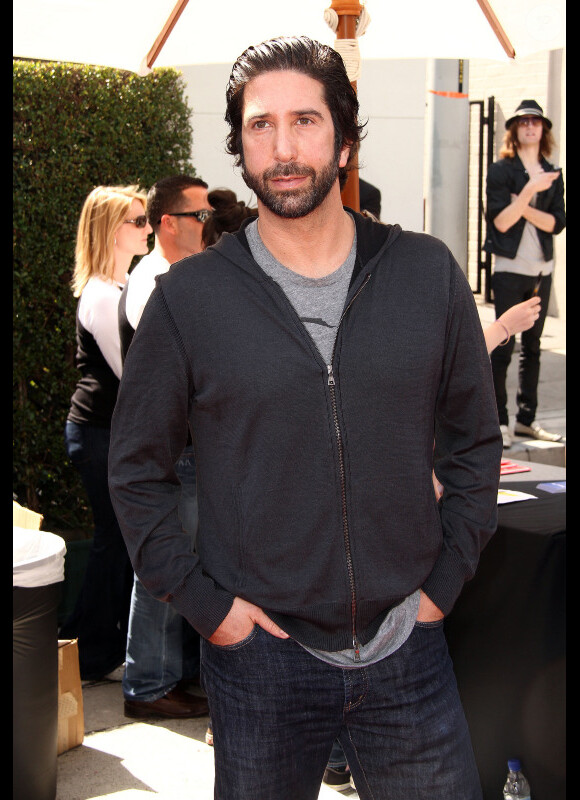 David Schwimmer lors du gala de charité organisé par John Varvatos le 13 mars 2011 à West Hollywood (Los Angeles)