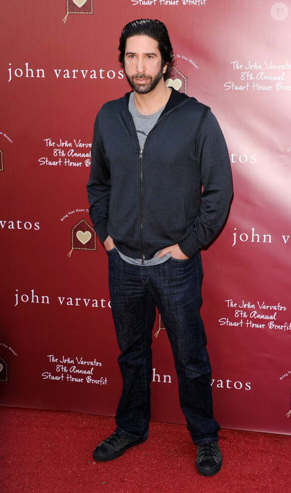 David Schwimmer lors du gala de charité organisé par John Varvatos le 13 mars 2011 à West Hollywood (Los Angeles)
